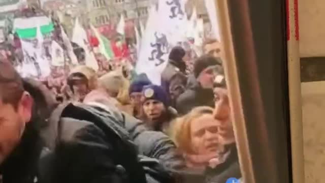 The Bulgarians Stormed The President's Palace in Sofia