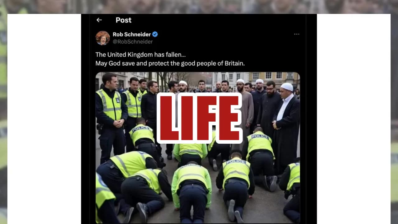 Fact Check: FAKE Image Shows UK Police Kneeling To Muslim Men