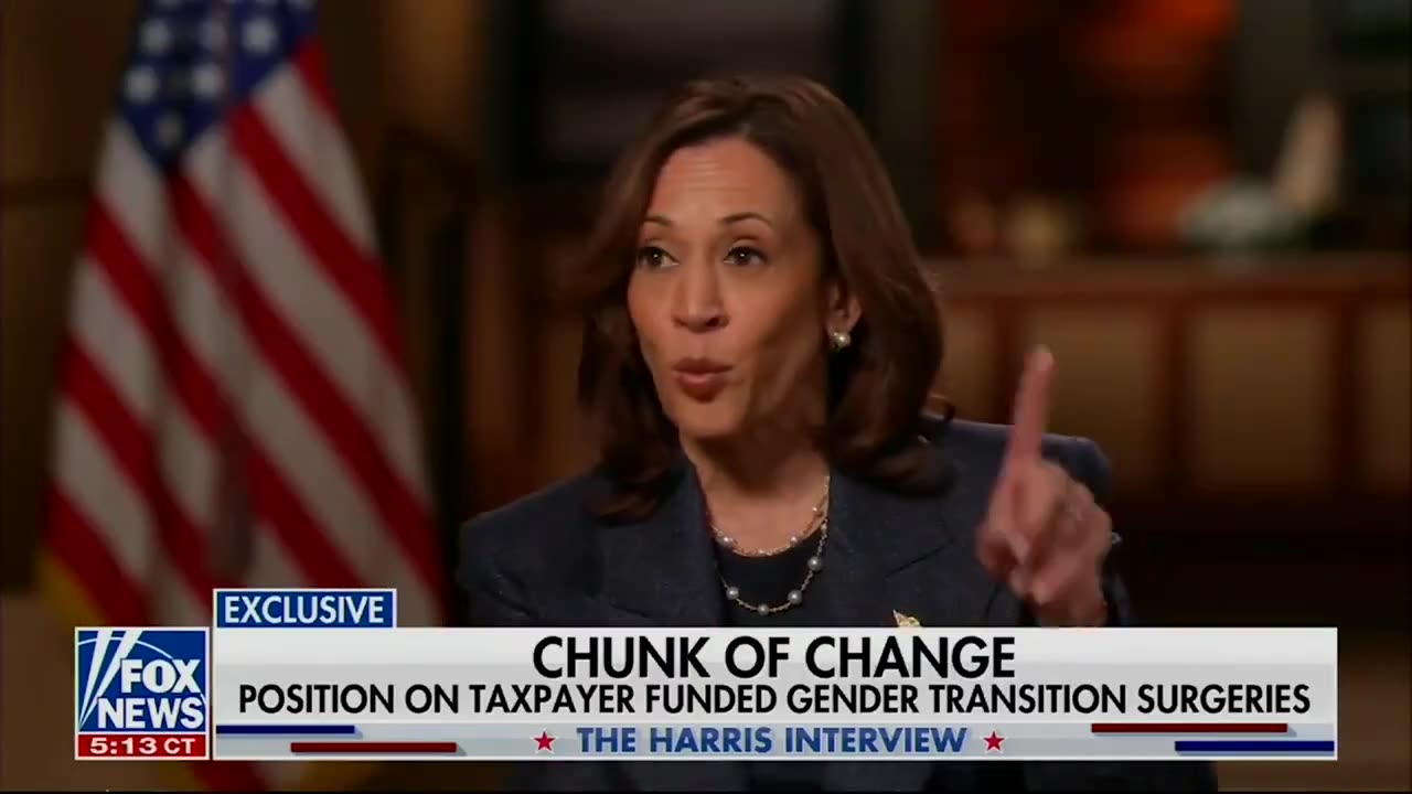 Fox host CONCEDES DEFEAT after interview with Kamala