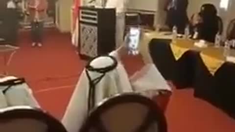 👀 Saudi Ambassador DIES suddenly in mid speech in Cairo at the Arab-African Conference!😳