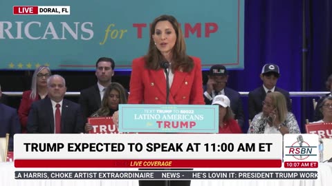 FULL SPEECH: Congress Woman Maria Elvira Salazar Speaks at Latino Roundtable in Doral, FL - 10/22/24