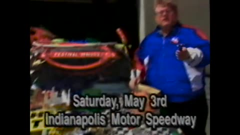 April 28, 1997 - Reid Duffy & Dave "The King" Wilson for Opening Day at Indianapolis Motor Speedway