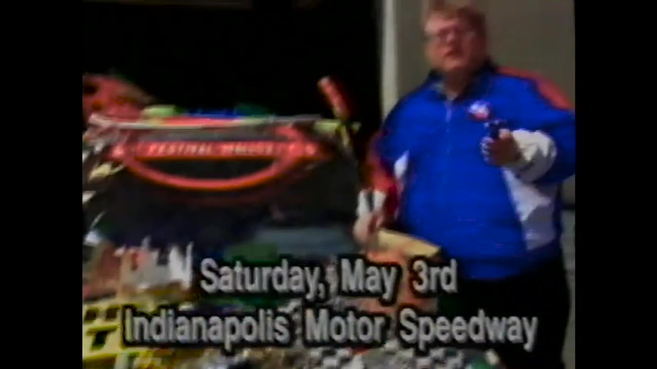 April 28, 1997 - Reid Duffy & Dave "The King" Wilson for Opening Day at Indianapolis Motor Speedway