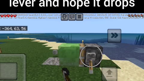 How to get Suspicious sand or gravel on bedrock 1.80.24 beta