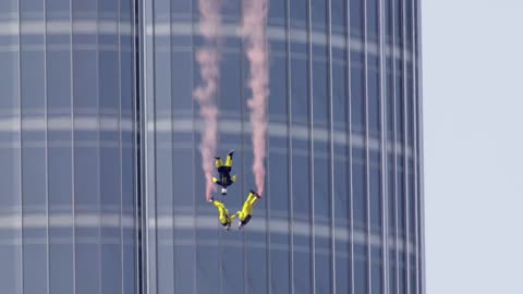 Burj Khalifa Pinnacle BASE Jump