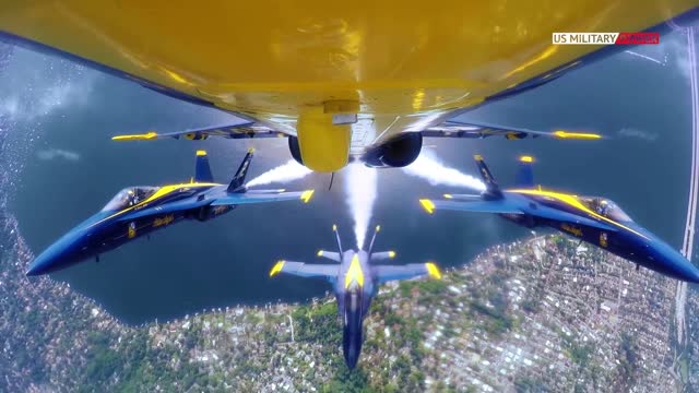 Terrifying Blue Angels Cockpit Video
