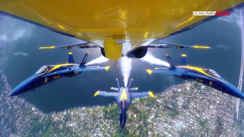 Terrifying Blue Angels Cockpit Video