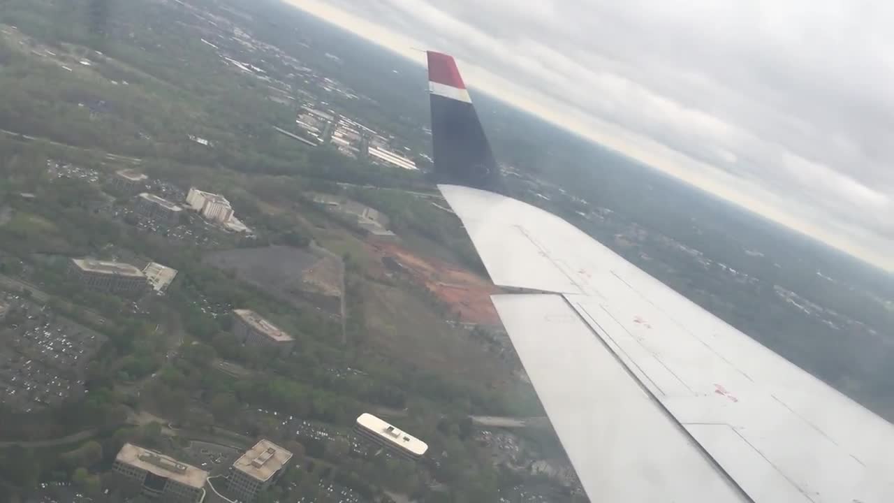 American Eagle (Us Airways Express) CRJ 200 Takeoff Charlotte
