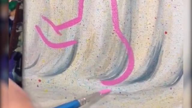 This painting is actually very simple and easy to learn. You can imitate the painting you like.