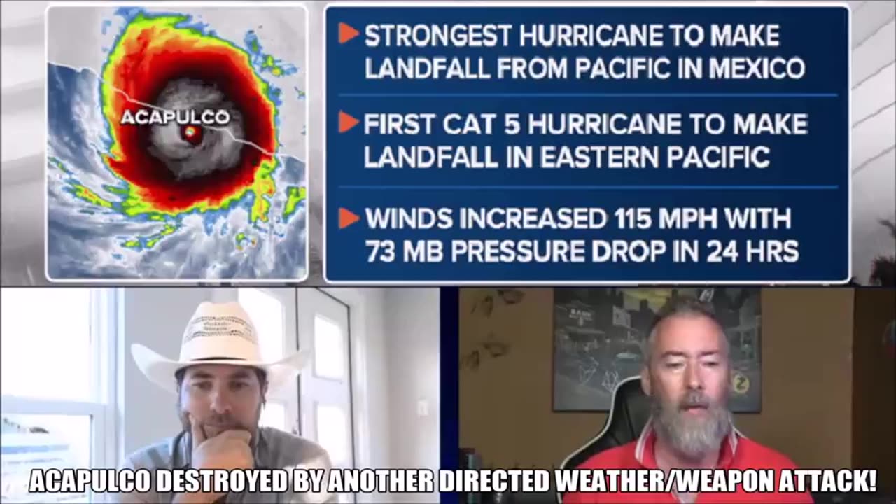 Acapulco Completely Destroted by a DEW Attack Like Maui!