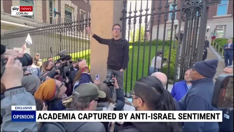 ‘Anti-Jewish’ demonstrations taking place on Columbia University’s campus