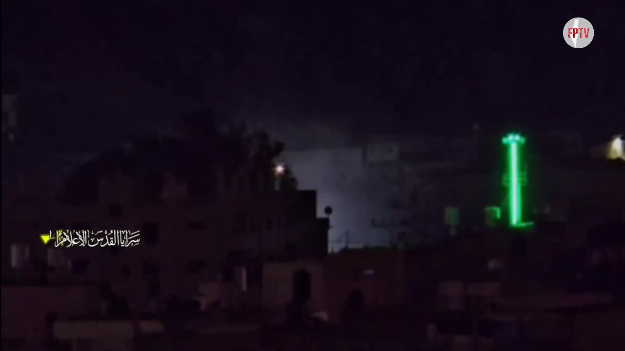 Al-Quds Brigades waging fierce battles in Nour Shams camp, West Bank, Palestine, 8 Oct 2024