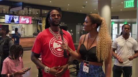 2 Chainz New Franchisee with Smoothie King in the State Farm Arena
