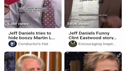 Why do you love Jeff Daniels?
