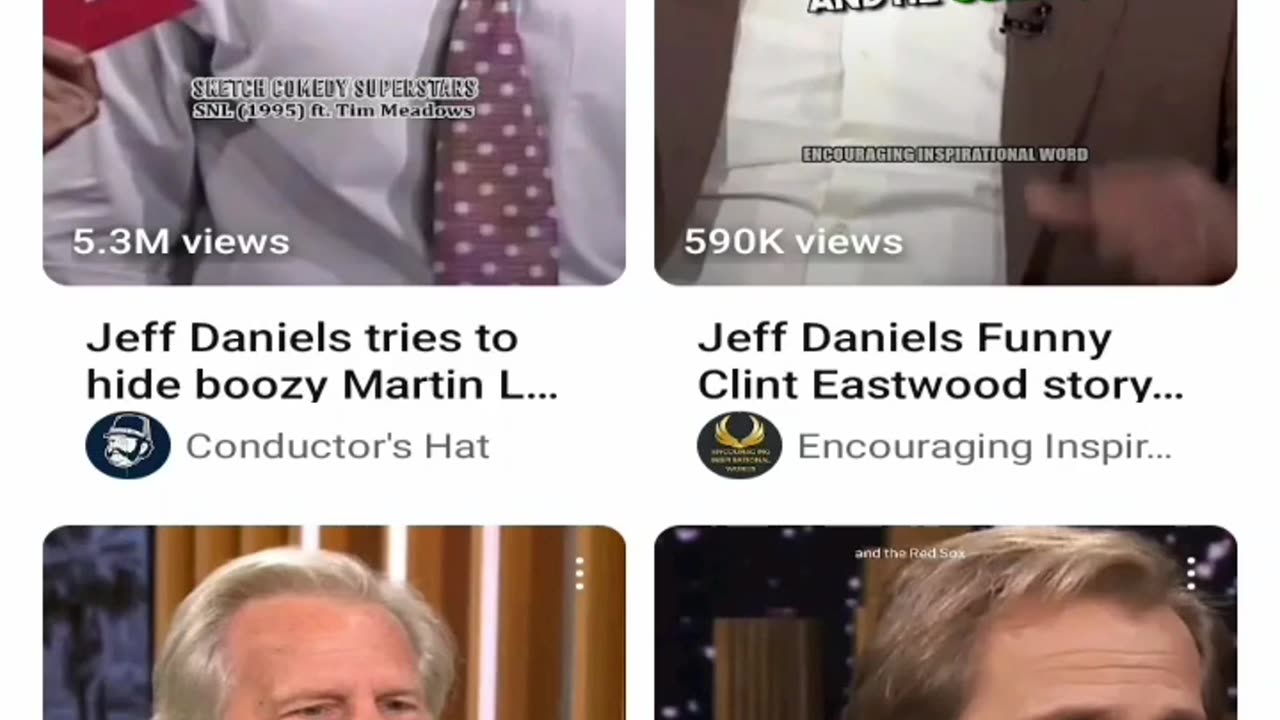 Why do you love Jeff Daniels?