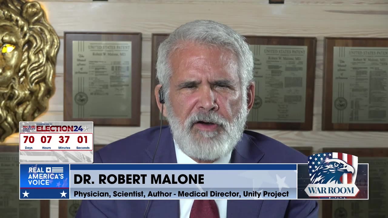 Dr. Malone: Harris-Walz Ticket Represents Major Threat To Free Speech, 2A, And The Future Of America