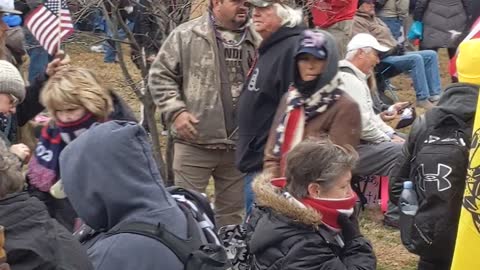 Capital Rally Protest - Real numbers
