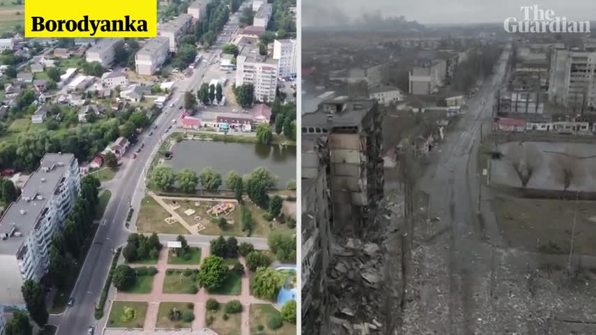 Ukraine🇺🇦 before and after war