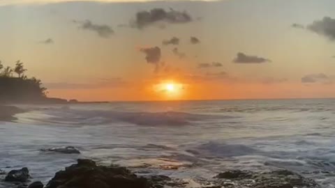 Amazing Sunset Happy Good Vibes