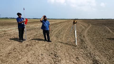 P09 Laser Guided Land Leveller - Perataan Tanah Sawah Padi, Sg Burong, Tanjong Karang, 13 Jun 2024