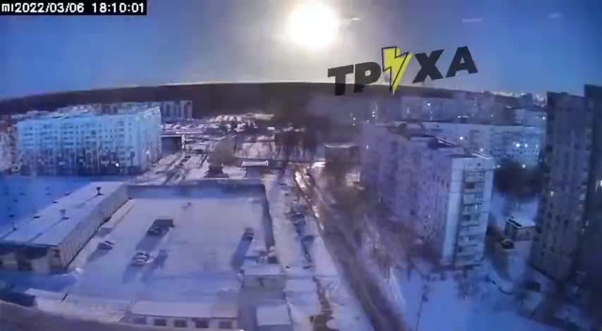 🔥8 missiles fired by Russian soldiers. March 6, 2022 at 6:09 p.m.