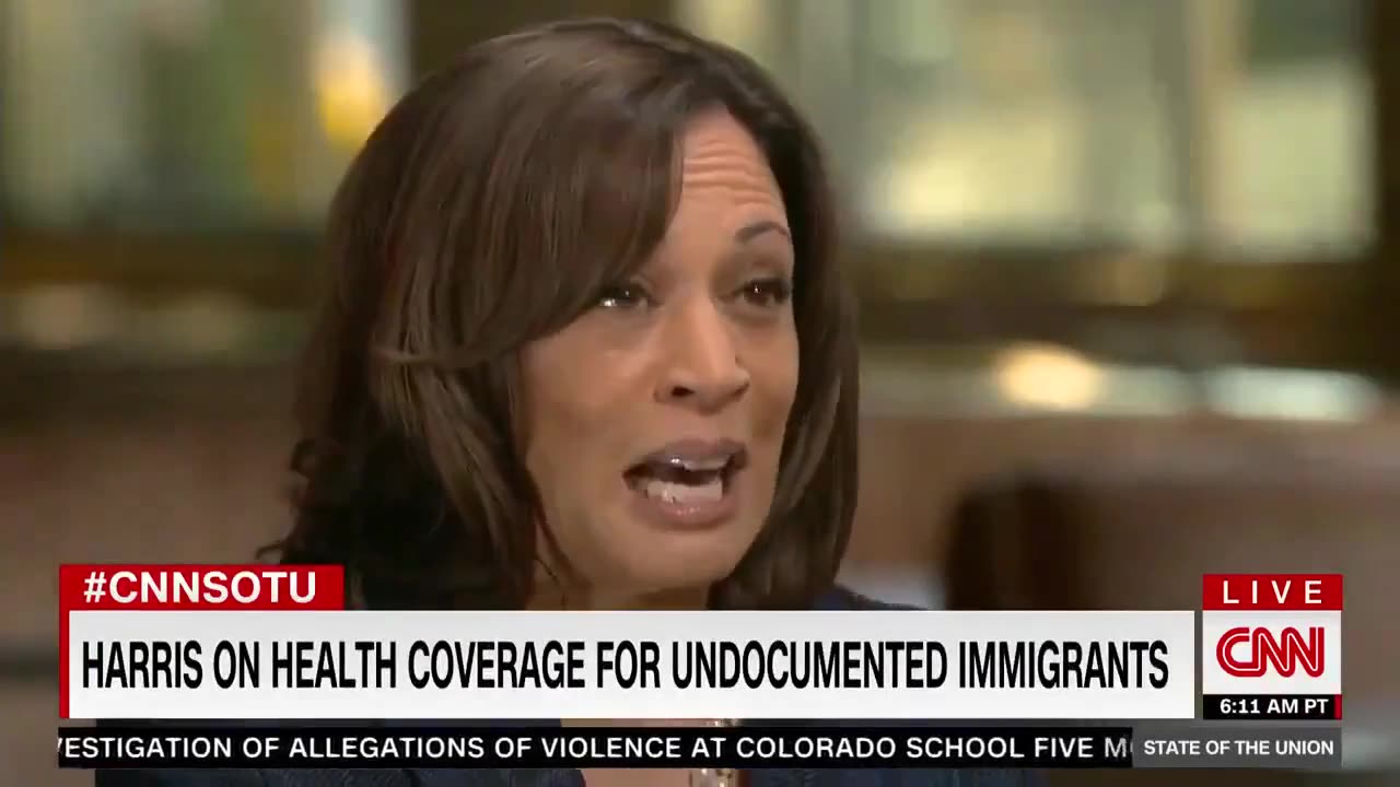 Reminder Kamala Harris wants you to pay for the healthcare of illegals!