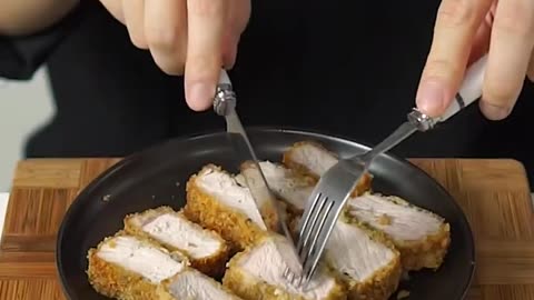 Cheese Tonkatsu ASMR