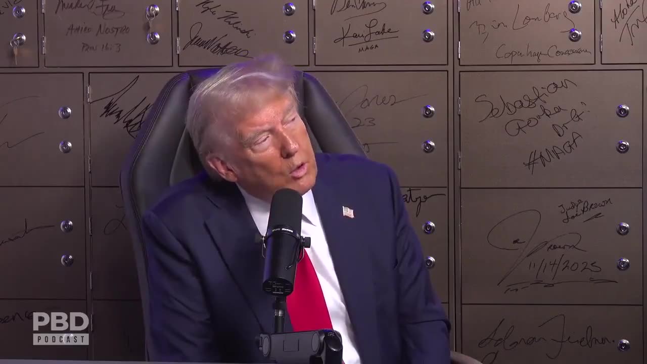 PRESIDENT TRUMP: "I did. I'm very proud of it too."