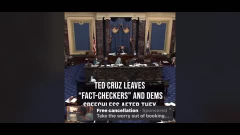 Sen. Ted Cruz silences “Fact-Checkers” and Dem who called him a liar about illegals and stimulus.