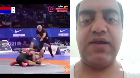 فن کشتی کج محمد گرایی به حریف کره ای چه نام دارد