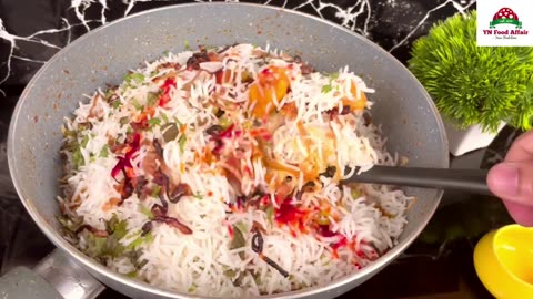 Easy Aloo Matar Pulao Recipe _ Potato Peas Pulao _ Simple & Delicious Pulao Recipe @YNFoodAffair