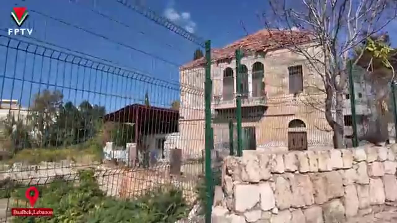 Visit to Archeological Sites Damaged by Zionist Attacks on Baalbek, Lebanon