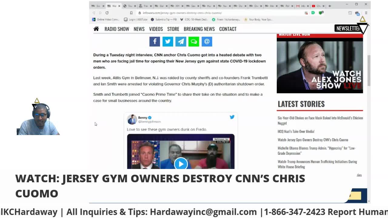 Jersey Gym Owners Destroy CNN's Chris Cuomo