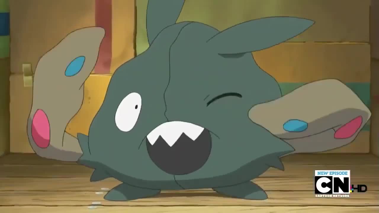 Pokemon Best Wishes Ash calls Trubbish cute