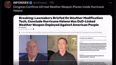 AJ Covers weather manipulation ..