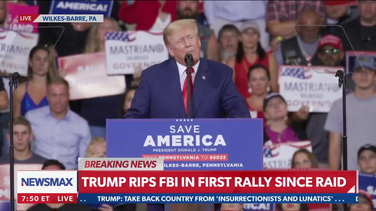 Trump Says FBI Raided Millennia's Closet & Barron's Bedroom