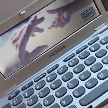 #retrotech #nokia #nokiamobile #foldablephone #original #communicator #nokiacommunicator #nokia9210