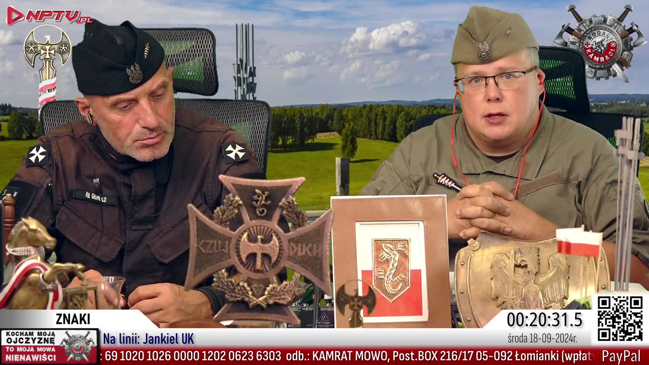 ZNAKI. Wt. 17.09.2024r. W. Olszański, M. Osadowski Rodacy Kamraci NPTV.pl