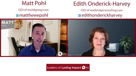 Leaders of Lasting Impact with Edith Onderick-Harvey