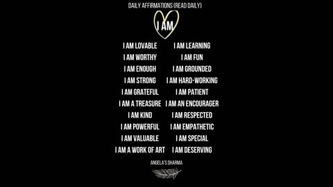 DAILY AFFIRMATIONS | READ EVERY DAY FOR REPETITION | #short