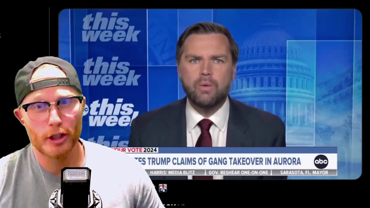 Watch JD Vance reduce an ABC News Anchor into a weepy, stuttering mess live on air with one line.