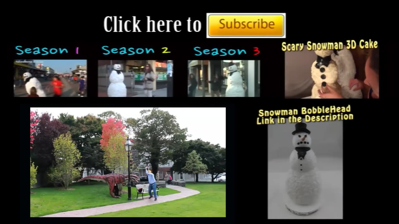 Haunted Snowman Halloween Special Prank Moments Funny Video