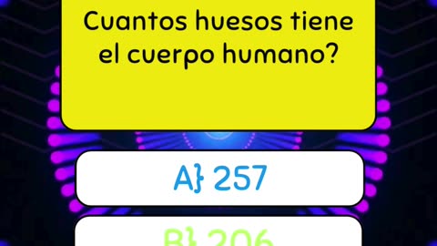 Cuantos huesos tiene el cuerpo humano?