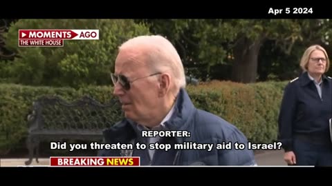 Deep Dive - The LATEST from our Commander in Chief on Military Aid to Israel