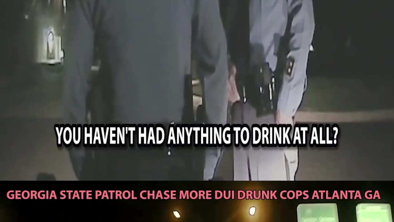 Georgia State Patrol drunk cop guards the governors mansion Part 1