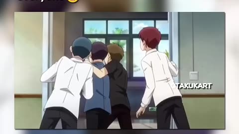 The popular girl proposed him in front of everyone 😆 __animes _shorts(720P_HD)