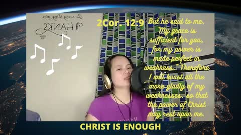 CHRIST IS ENOUGH - (cover by Maphit ) Natasha Midori Version