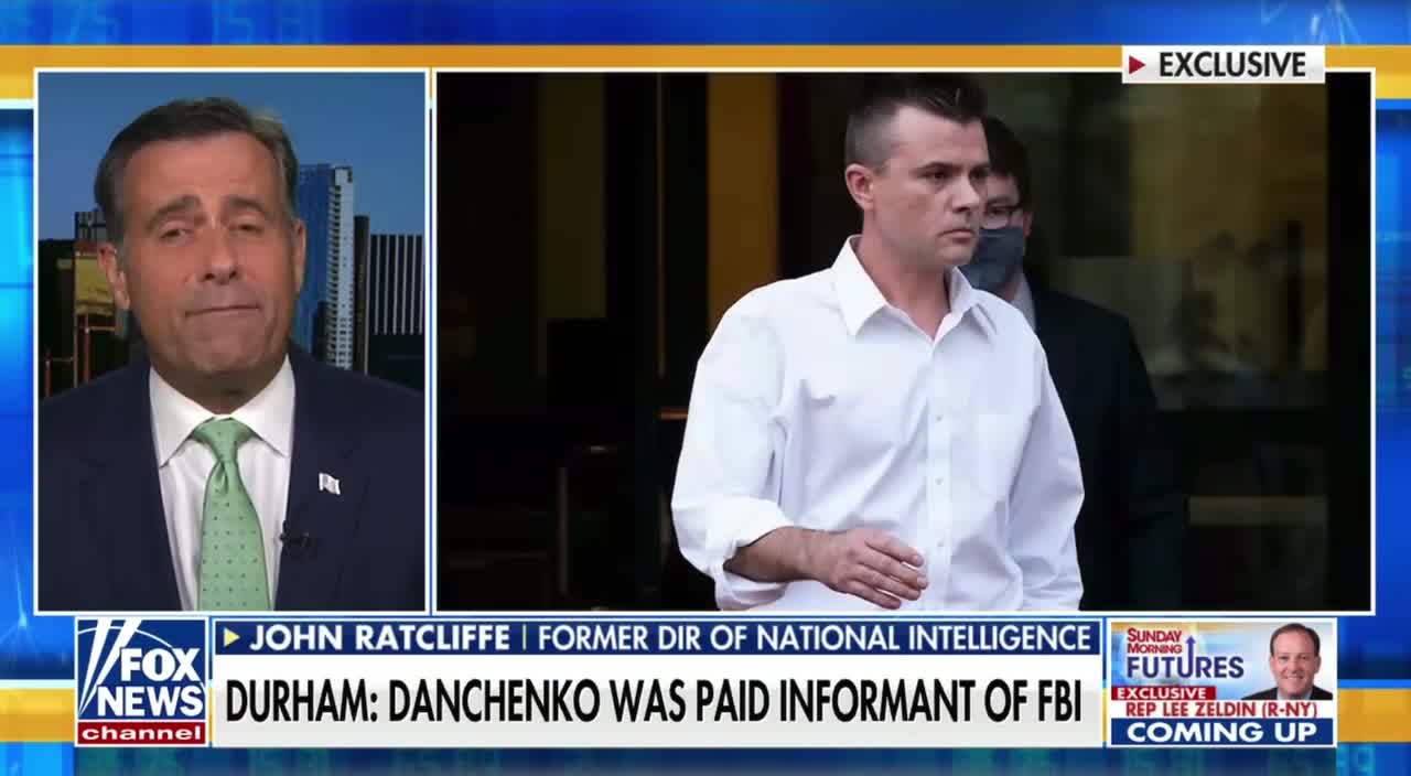 Durham Truth Bomb Exploded Red Pills On Fox News By Former Director Of National Intelligence