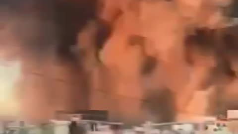 Israel Bombed Beirut Hezbollah District