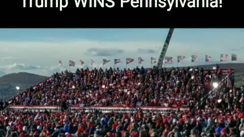 President Trump WINS Pennsylvania 2020!
